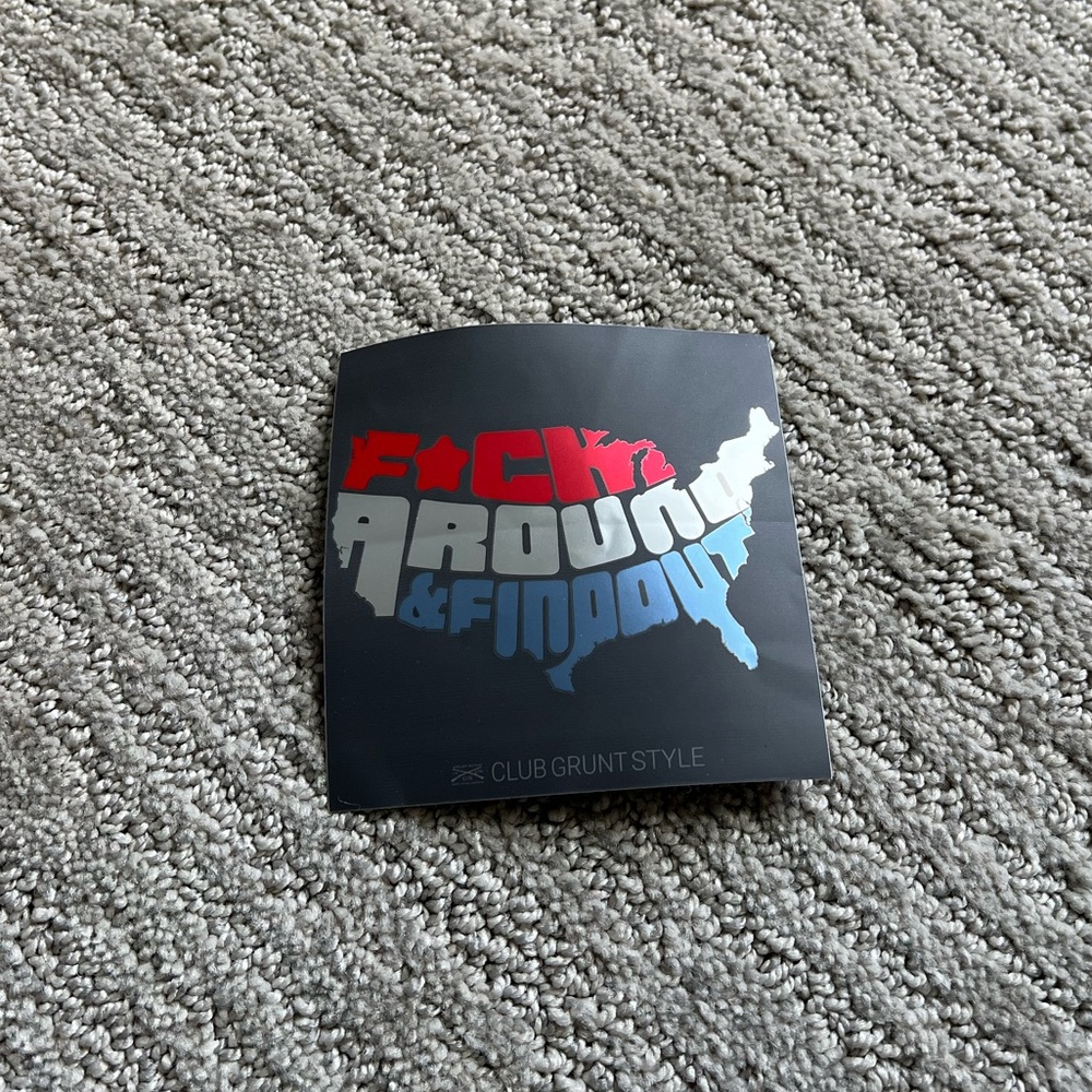 Club Grunt Style Sticker